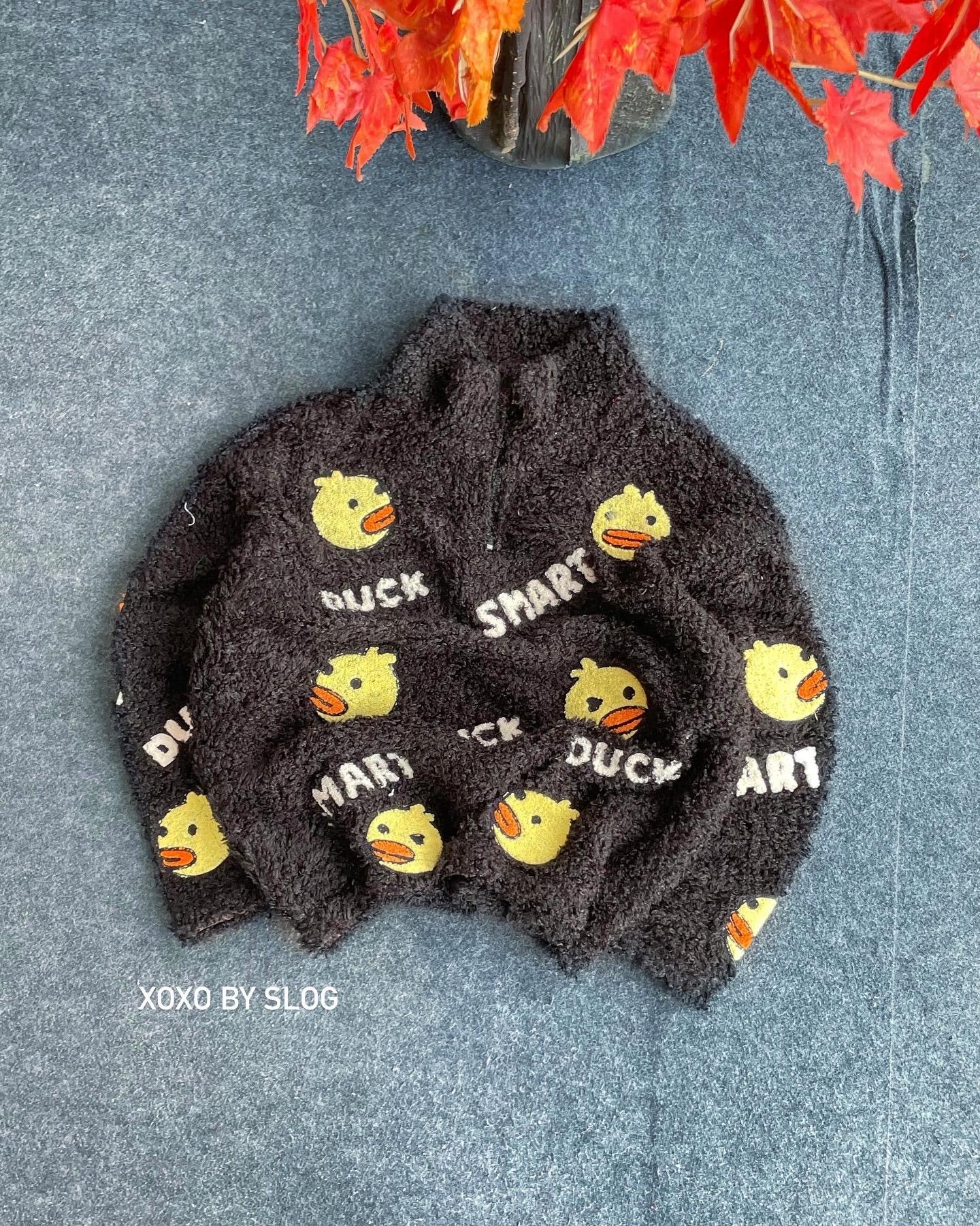 fluffy fur-style sweatshirt