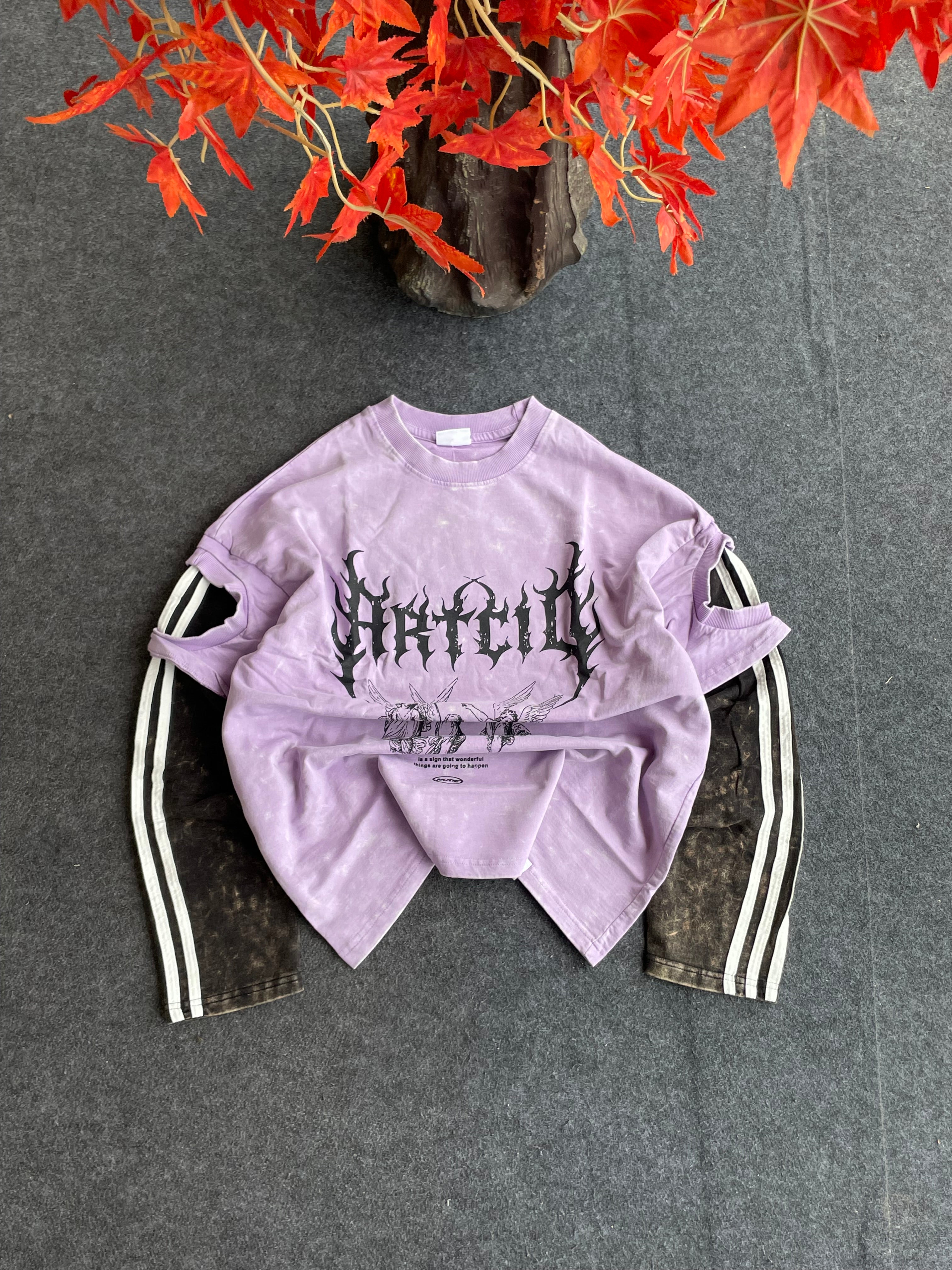 STONE WASH PULL OVER