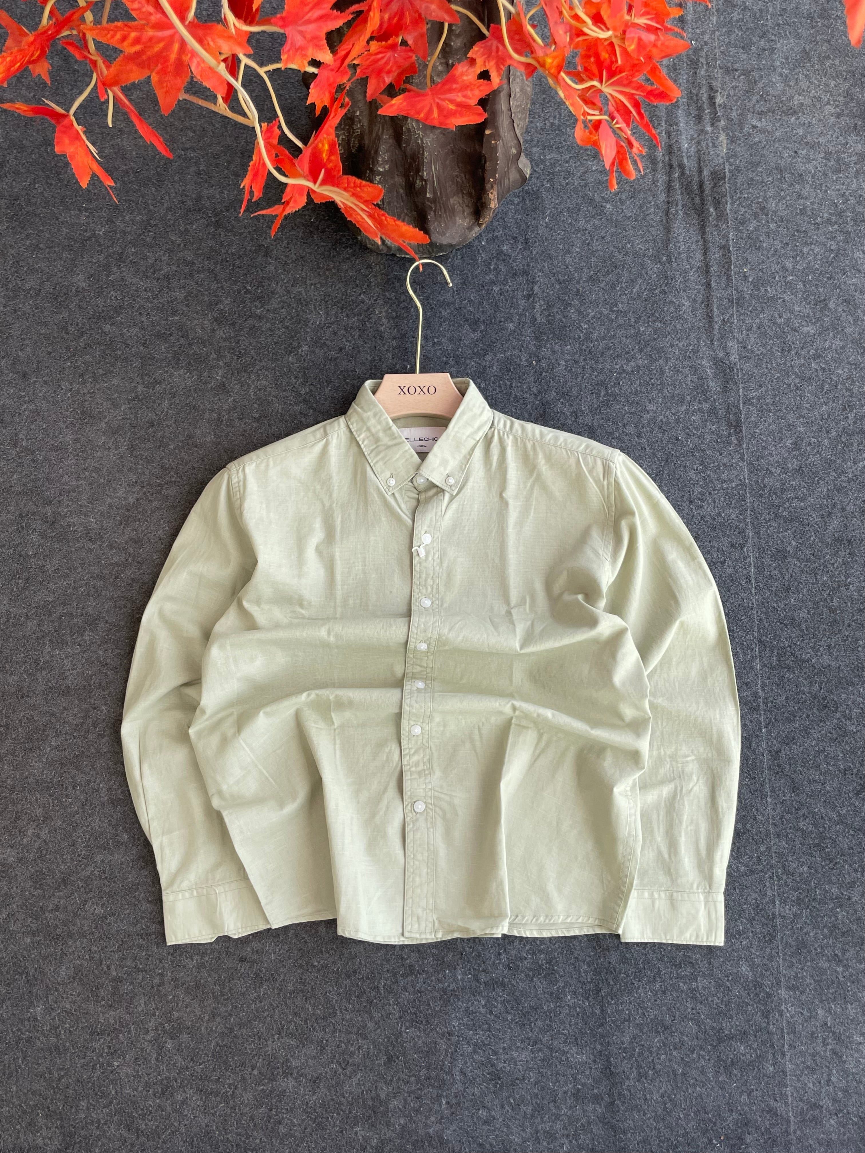 Linen blend shirts