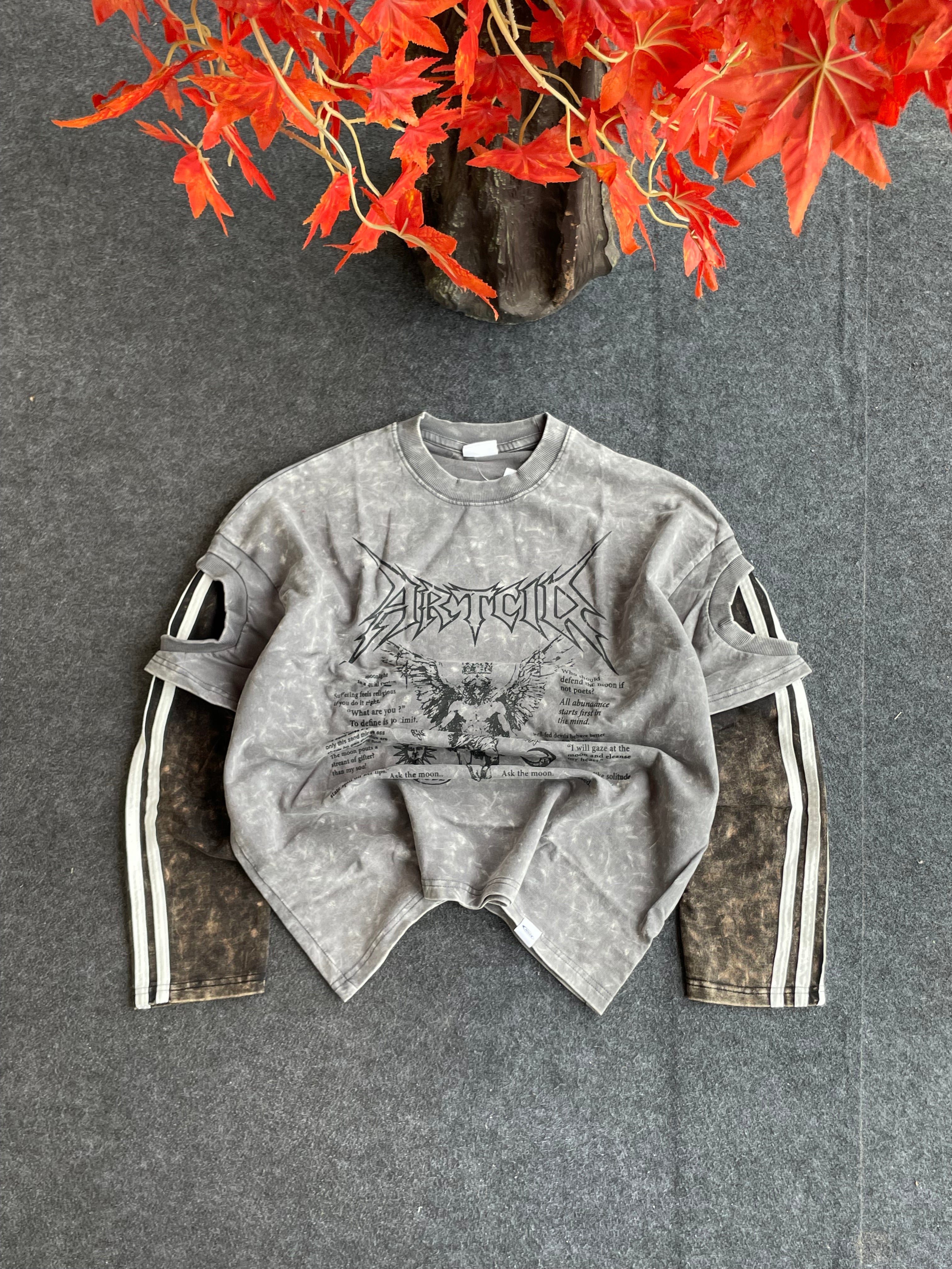 STONE WASH PULL OVER