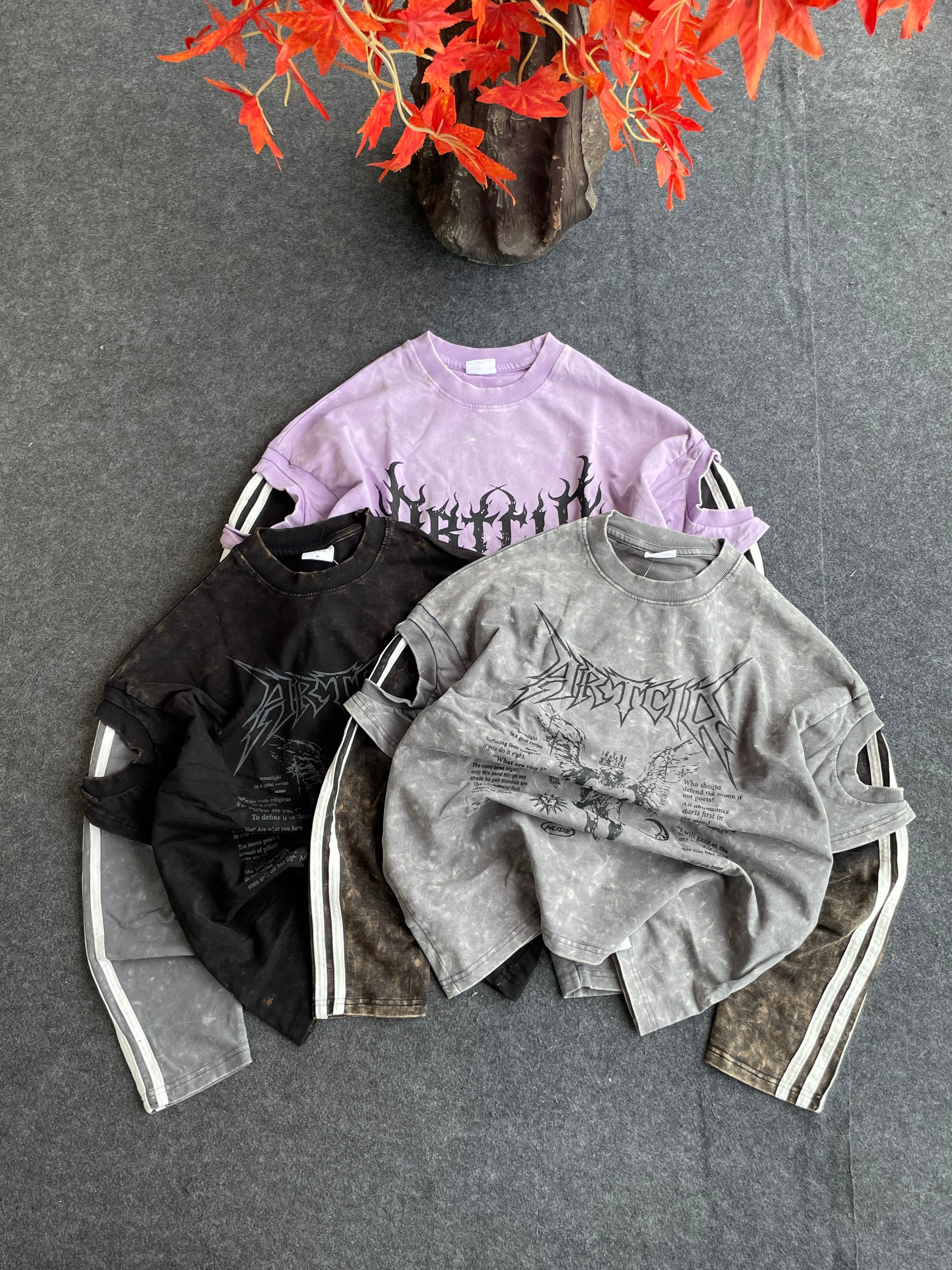 STONE WASH PULL OVER